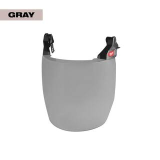 MW BOLT Fog Free Gray Full Face Shield (No Brim Helmet Only) 48-73-1426