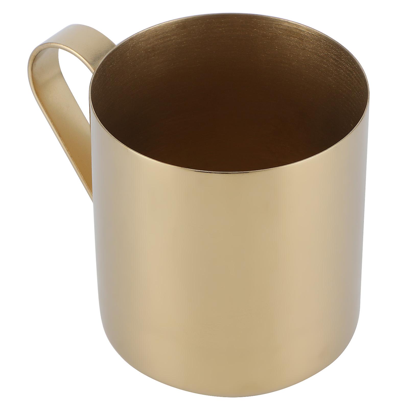 400ml Cocktail Mug 304 Stainless Steel Beer Coffee Water Drinking Cup Bar DrinkwareGold