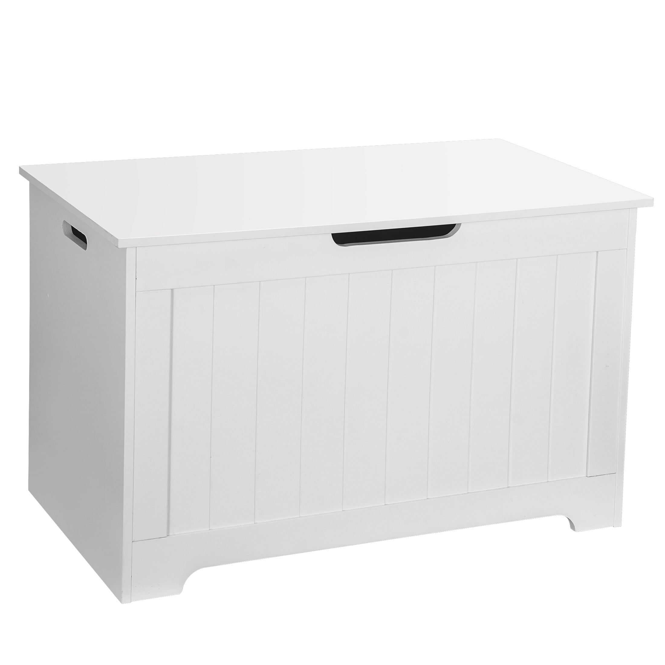 HomGarden 47.9 Gallon Wood Toy Chests, White