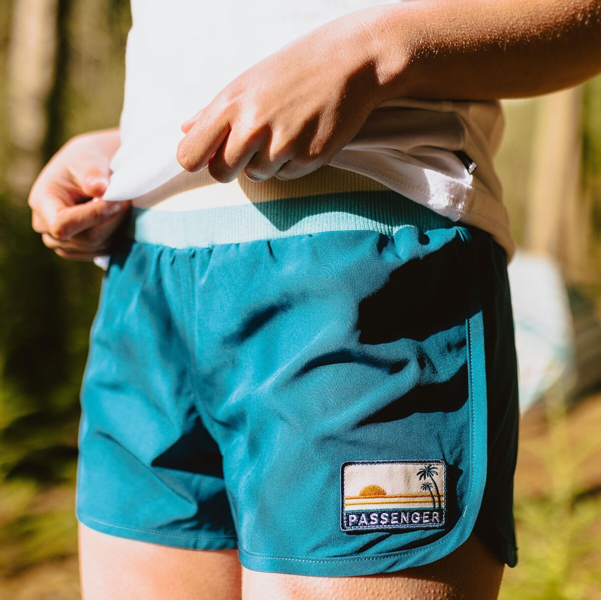 Explore Recycled All Purpose Shorts - Blue Coral