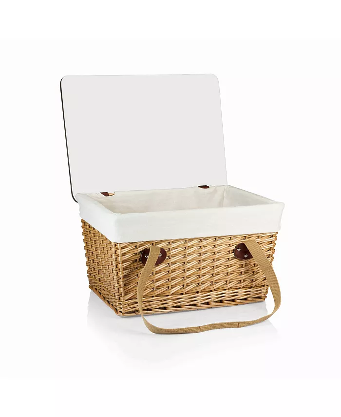 Picnic Time Brown Canasta Grande Wicker Basket