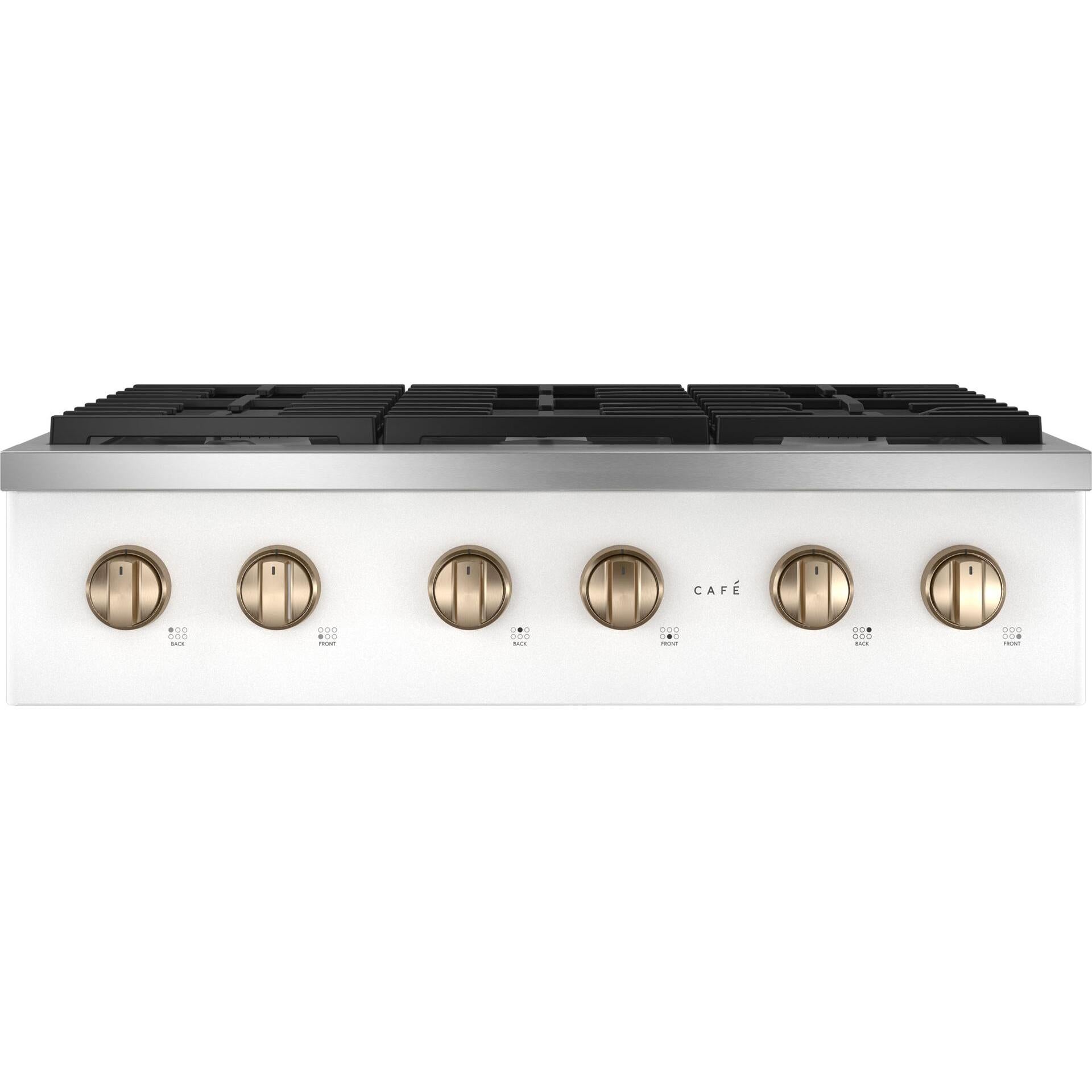 Café 36-inch Built-in Gas Rangetop with 6 Burners CGU366P4TW2