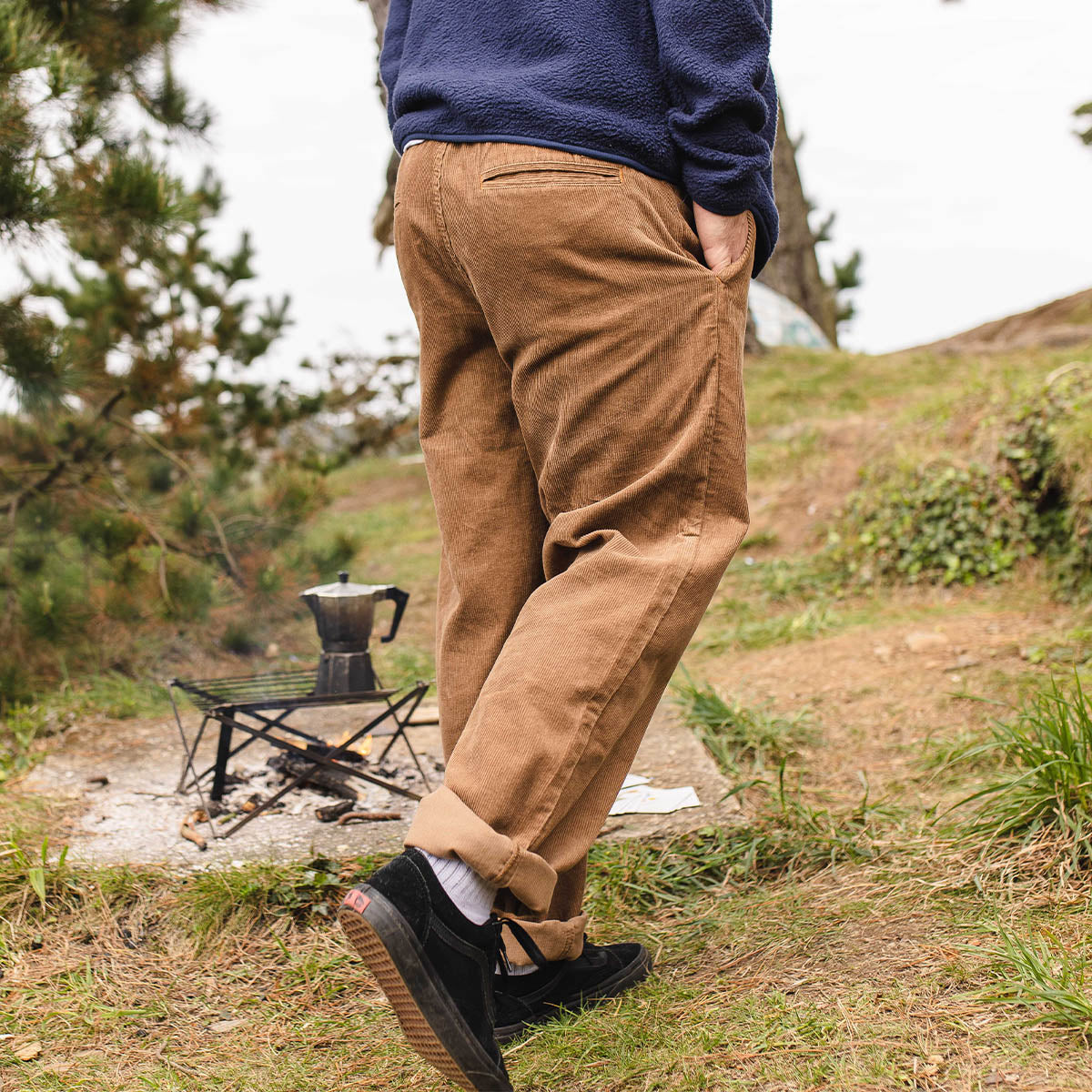 All Adventure Organic Cotton Trouser - Coconut