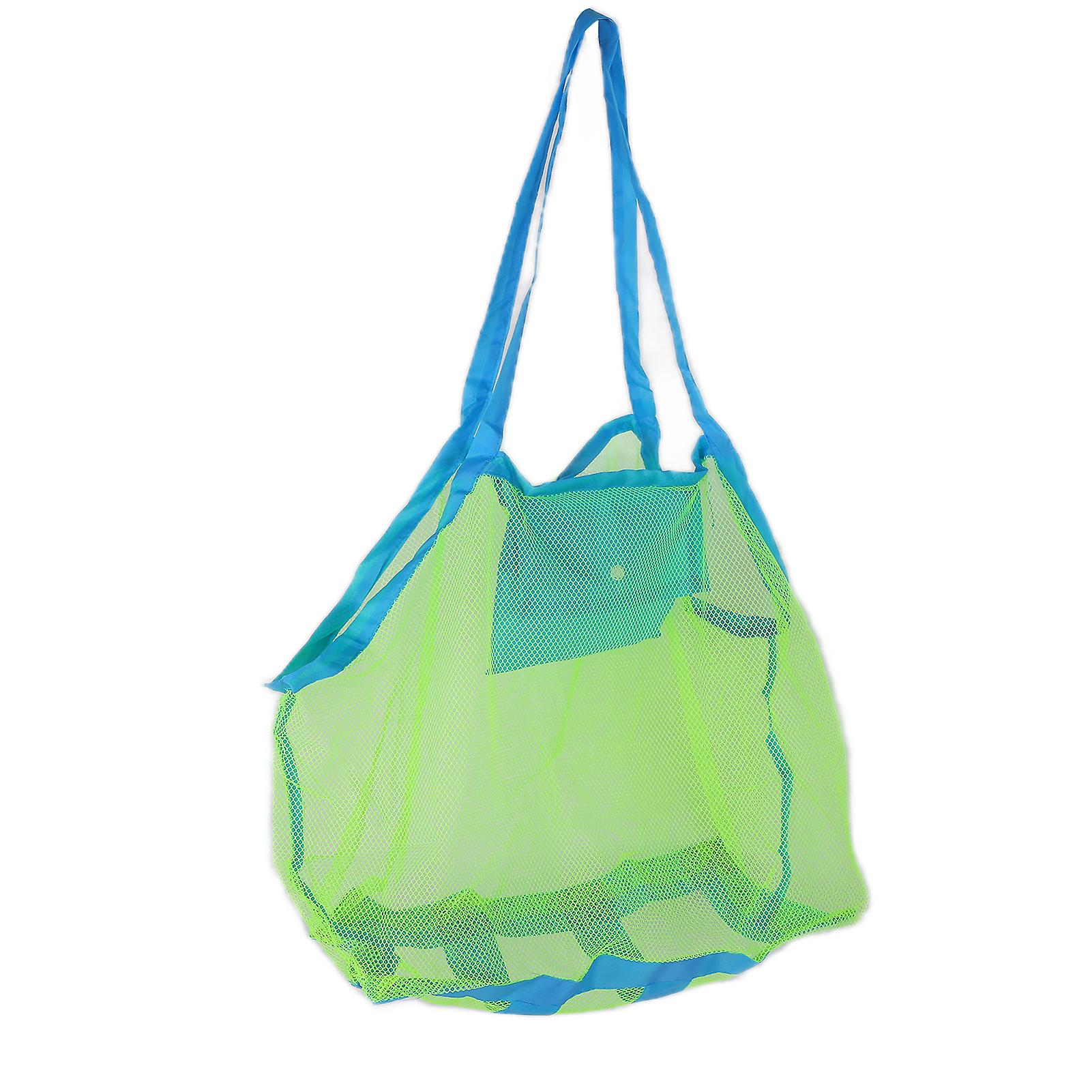 Beach Bag Large Capacity Children's Toy Storage Mesh Bag Finishing Bag For Seaside Travel Picnic