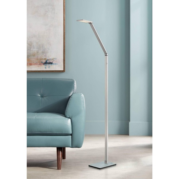 Tall Silver Led Touch On Off Adjustable Head For Living Room Reading Bedroom Office House Home