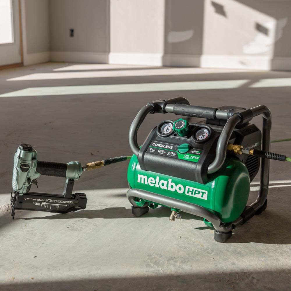 Metabo HPT 36V MultiVolt 2 Gallon Cordless Compressor EC36DAQ4M from Metabo HPT