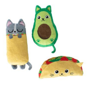 Pet Shop by Fringe Studio Kitty Cravings 3 pack Cat Toy