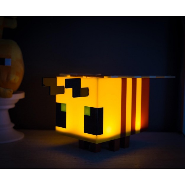 Minecraft Yellow Bee Figural Mood Light 5 4 Inches Tall