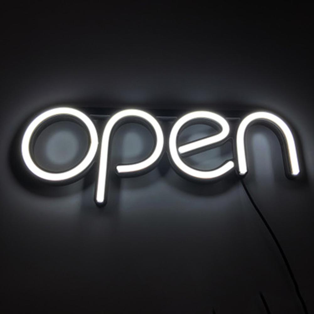 Led Neon Open Sign Light For Business Bar Club Ktv Wall Decoration Commercial Lighting