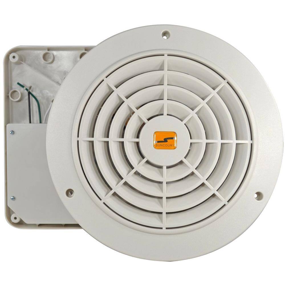 Suncourt Thru Wall Fan Hardwired Variable Speed TW208P