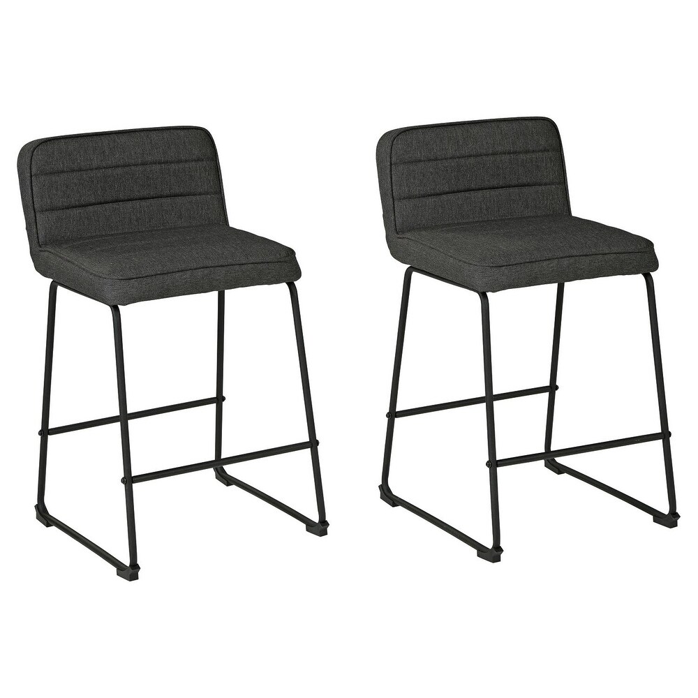 Nerison Upholstered Barstool Set of 2