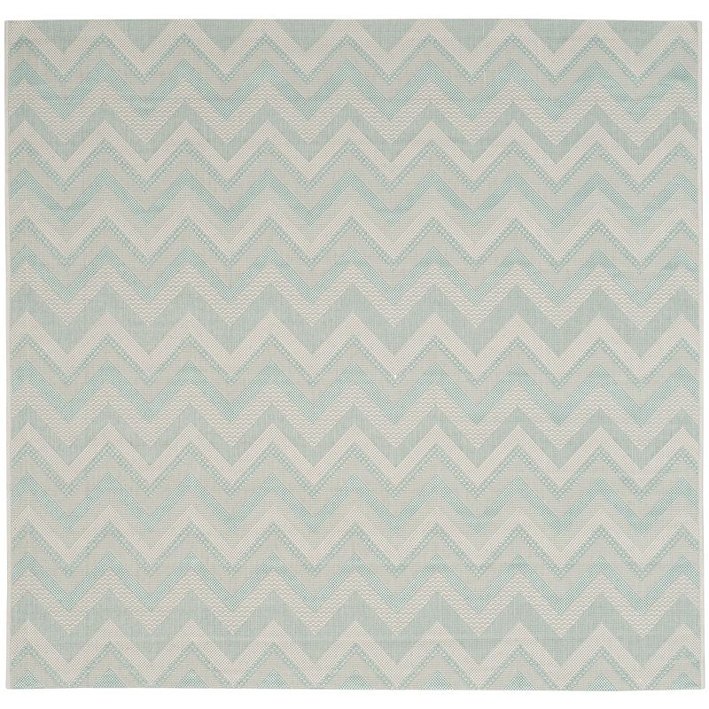 Safavieh Courtyard Chevron Stripe Indoor Outdoor Rug