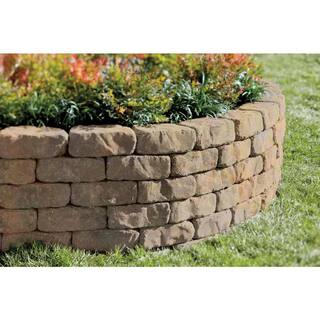 Oldcastle Beltis 4 in. x 11 in. x 6 in. Gray Charcoal Concrete Retaining Wall Block (140- Piece Pallet) 16253396