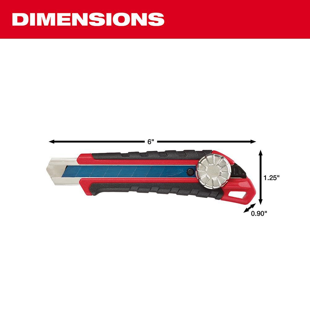 MW 18mm Snap-Off Knife Metal Lock 48-22-1961 from MW