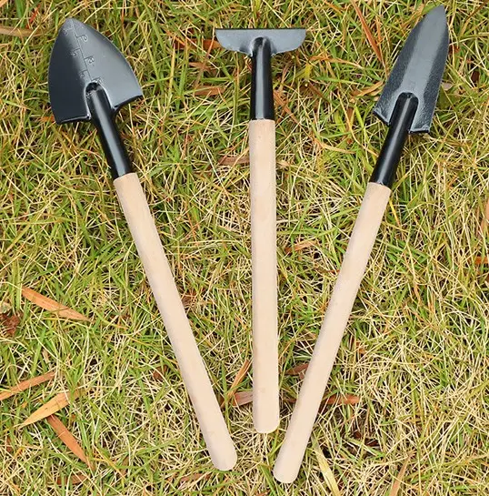 Portable Trowel Hand Rake Transplant Trowel oy Mini Garden Tools with PVC Handle Metal Head