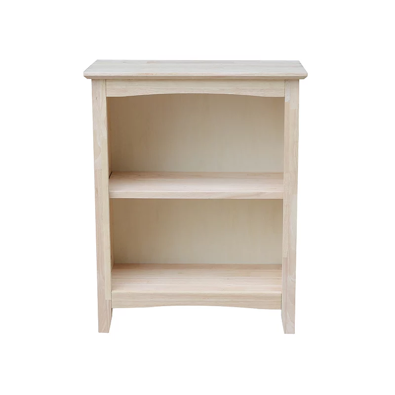 International Concepts Shaker 2-Shelf Bookcase