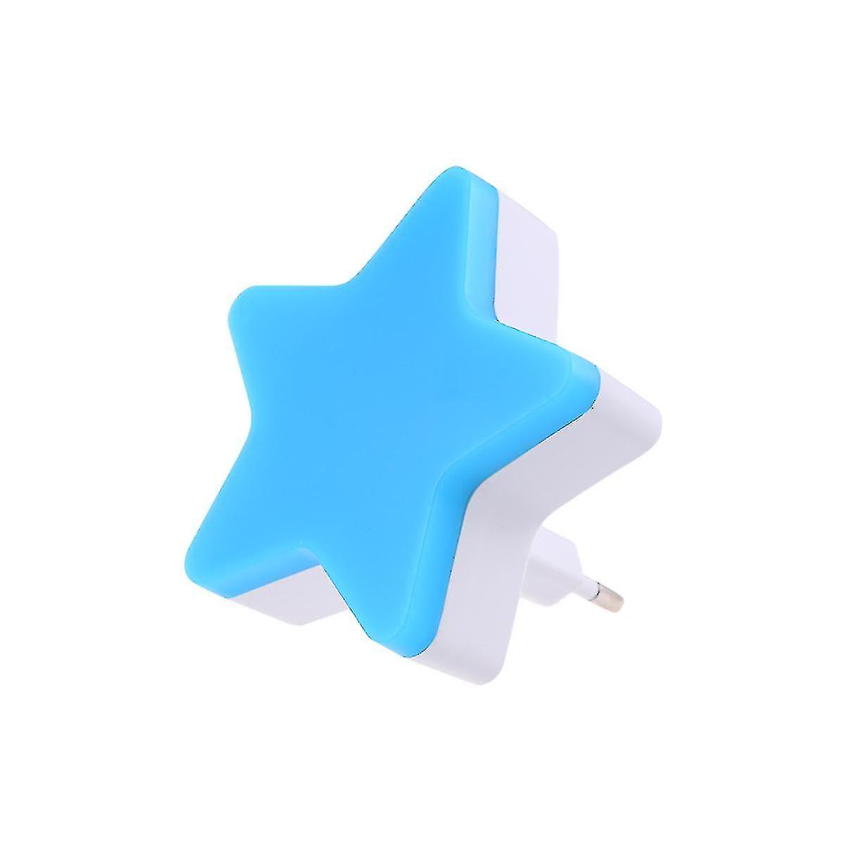 1 Pcs Smart Light Led Five-pointed Star Light Control Smart Light Wall Lamp Creative Cute Night Light For Kids