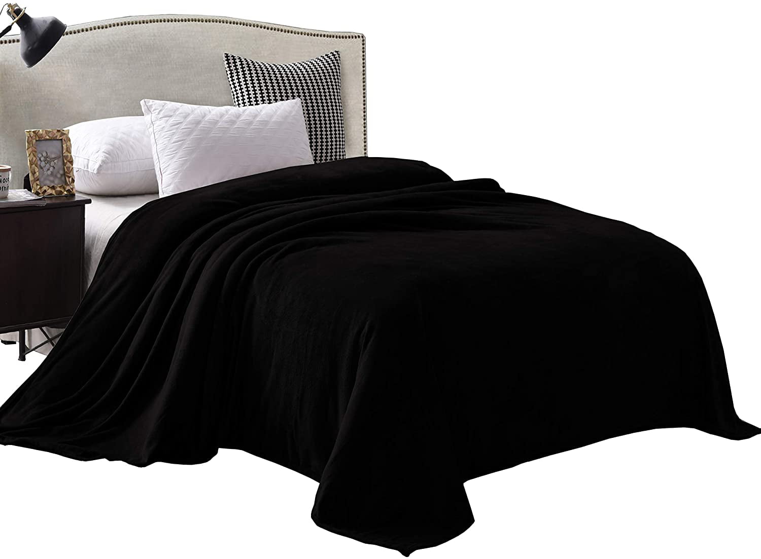 Exclusivo Mezcla Twin Size Flannel Fleece Velvet Plush Bed Blanket as Bedspread/Coverlet/Bed Cover (60