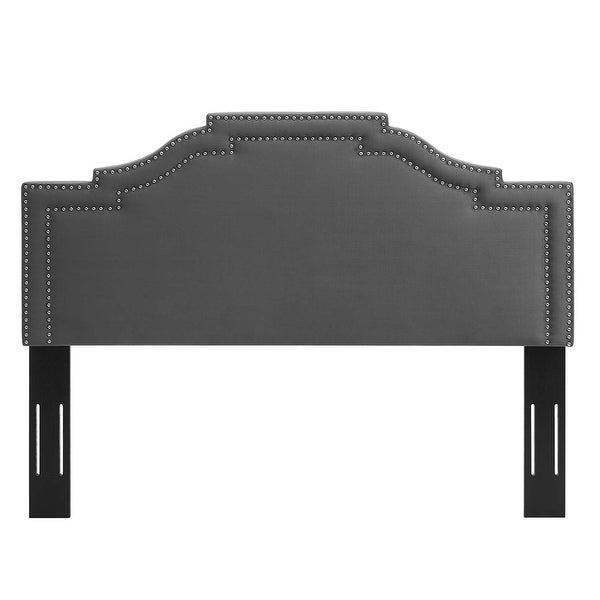 Lucia Twin Performance Velvet Headboard - - 33066608