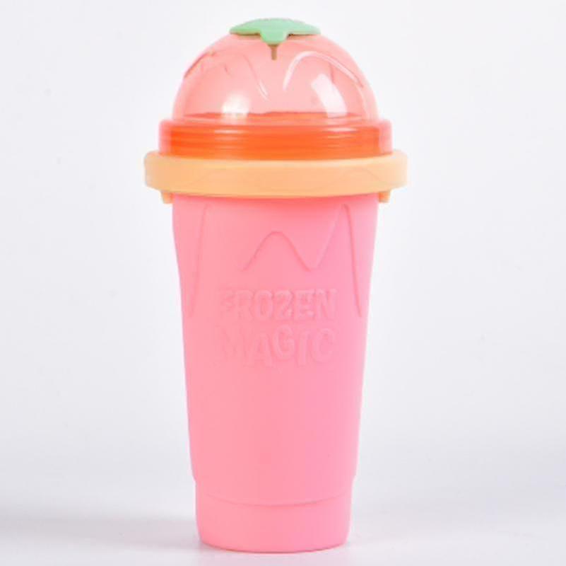 Naiwang Slushie Maker Cup Quick Freeze Magic Squeeze Cup Milkshake Cup Ice Cream Maker