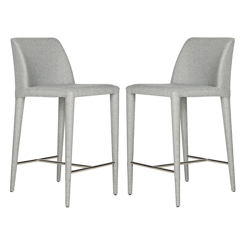 Safavieh Garretson Linen Counter Stool 2-Piece Set