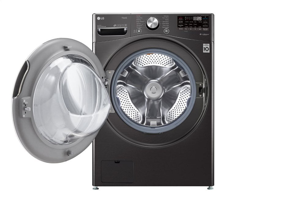 Lg WM4200HBA 5.0 Cu. Ft. Mega Capacity Smart Wi-Fi Enabled Front Load Washer With Turbowash™ 360(Degree) And Built-In Intelligence