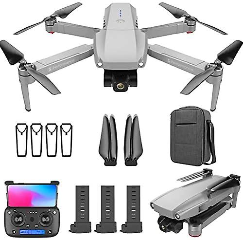 Drones With Camera For Adults 4k， Gps Quadcopter With Brushless Motor， Foldable Fpv Gps Drones， Drones With 3-axis Gimbal， 5ghz Fpv Transmission， With