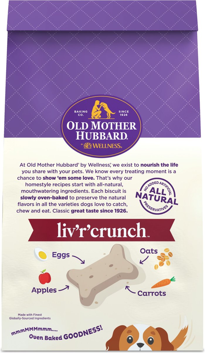 Old Mother Hubbard Classic Liv'R'Crunch Biscuits Mini Baked Dog Treats