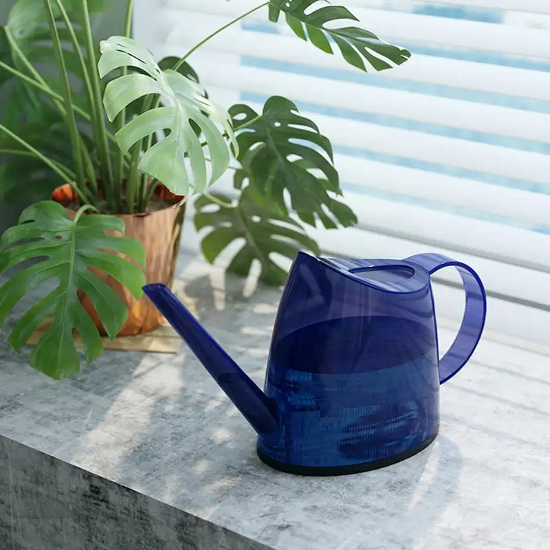 Garden Tools Plant Flower  Watering Pots Household Decorative Colorful Transparent Plastic Watering Can/