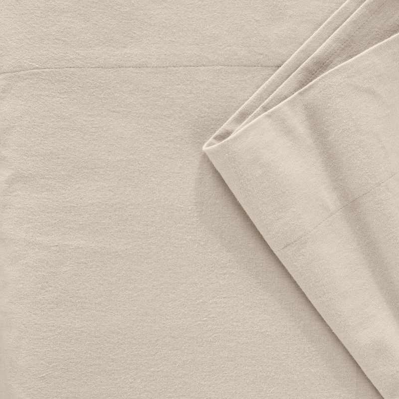 Madelinen Turkish Cotton Solid Flannel Luxurious Sheet Set