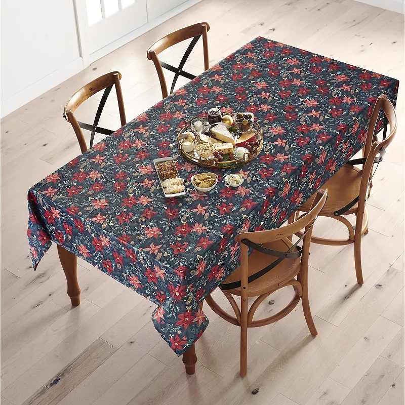 St. Nicholas Square? Rectangular Botanical Tablecloth