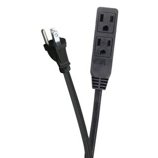 Husky 9 ft. 163 Black Banana Extension Cord KAB-2KAB-2F3-D