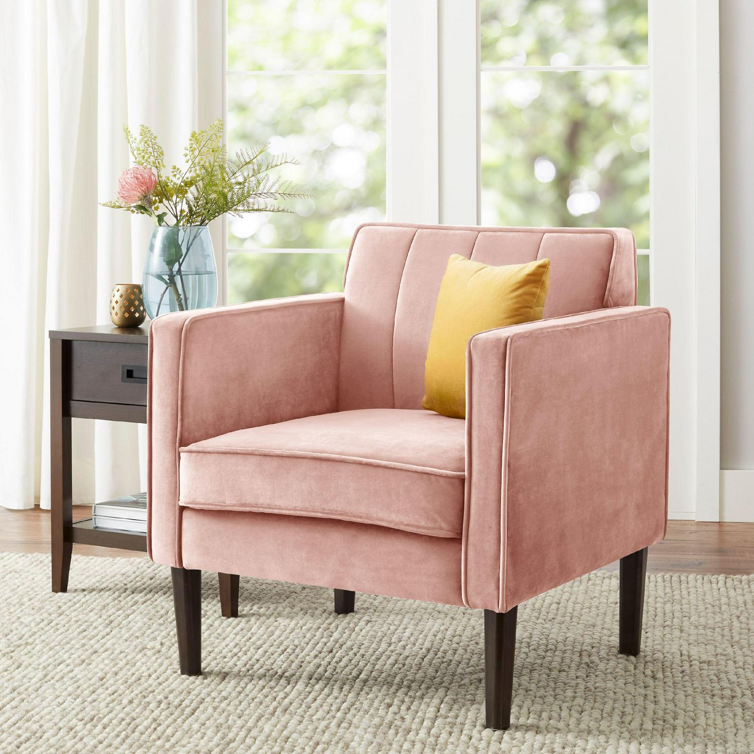 Better Homes and Gardens Marlowe Lounge Chair， Pink