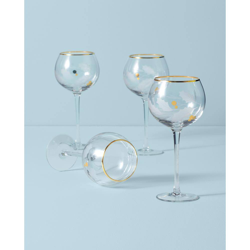 Lenox Holiday Gold 4-piece Balloon Glass Set 886857