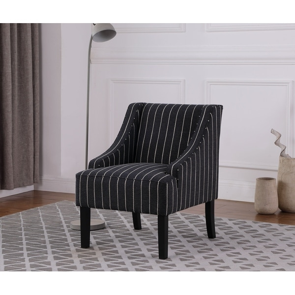 HomePop Classic Swoop Accent Chair