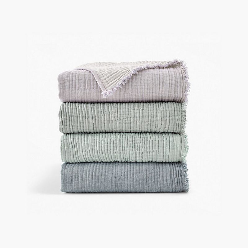 Truly Soft Two-Toned Throw Blanket