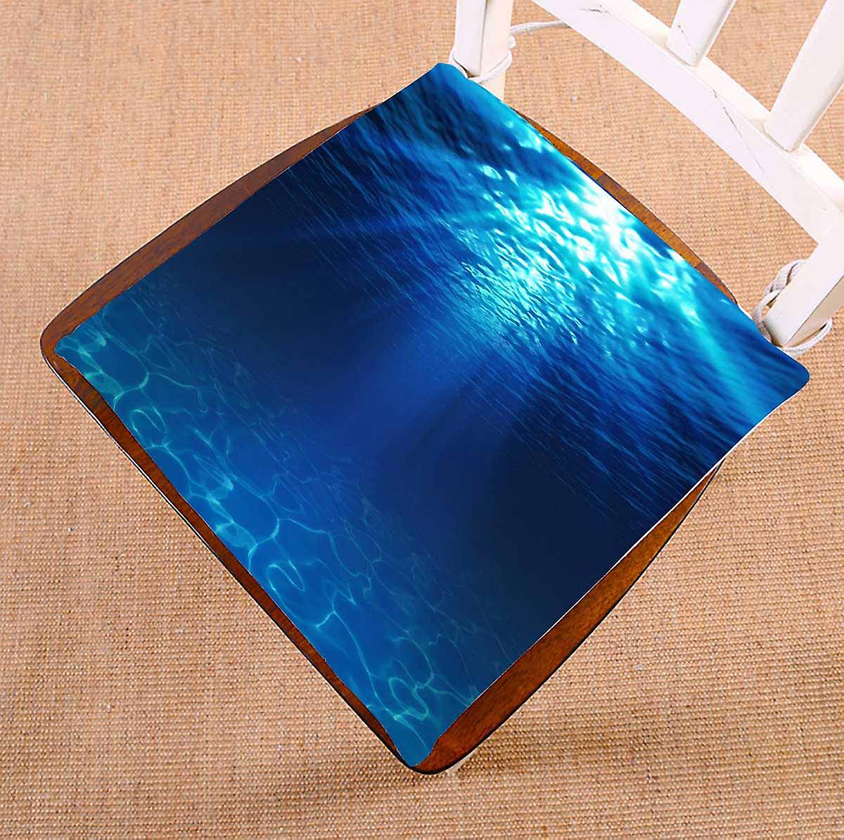 Underwater View With Sandy Seabed Chair Pads Chair Mat Seat Cushion Chair Cushion Floor Cushion 50x50 Cm