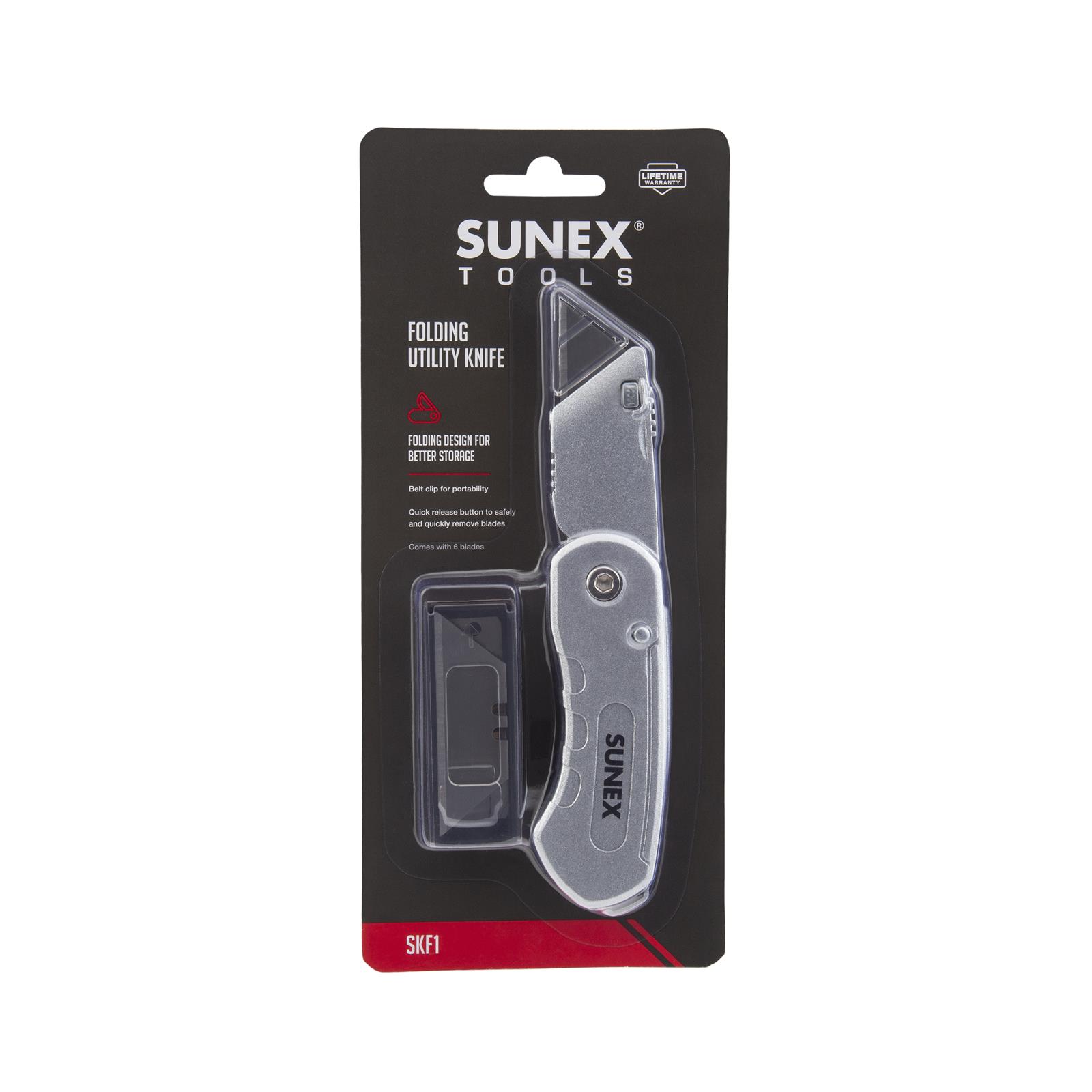 Sunex SKF1 Sunex Tools Folding Utility Knives