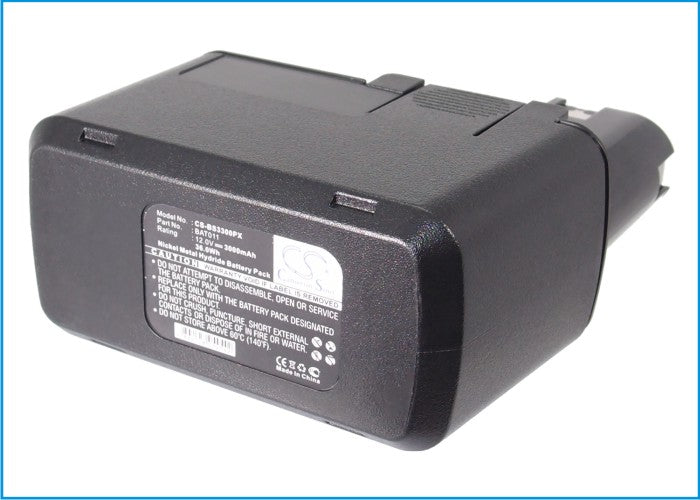 Berner BACS 12V 3000mAh Replacement Battery BatteryClerkcom Power Tool