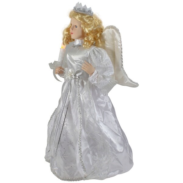 24Inch Lighted Standing Animated Angel Musical Christmas Figure