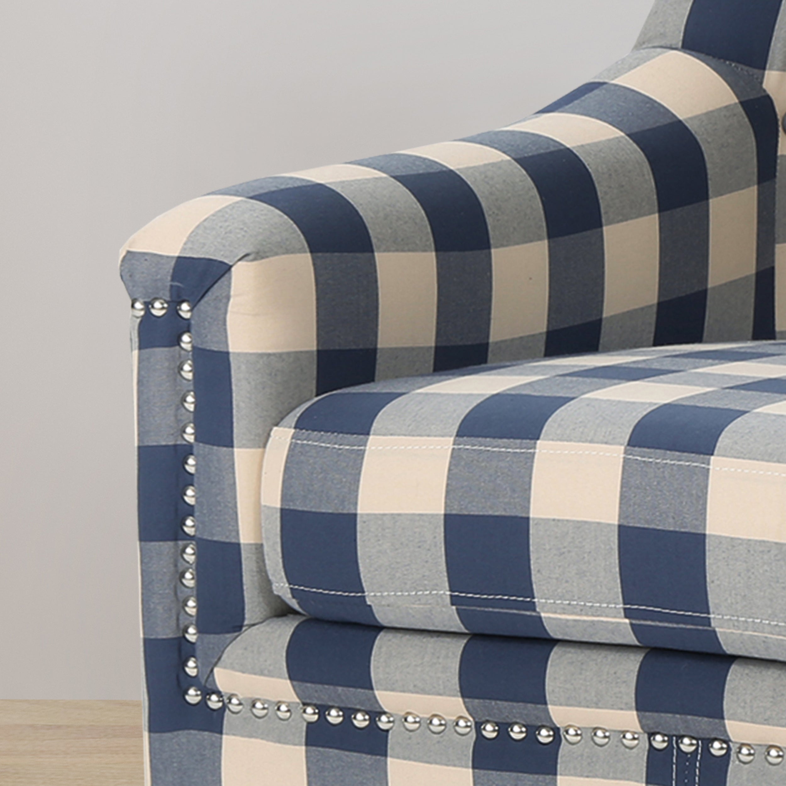 Paul Fabric Tufted Club Chair