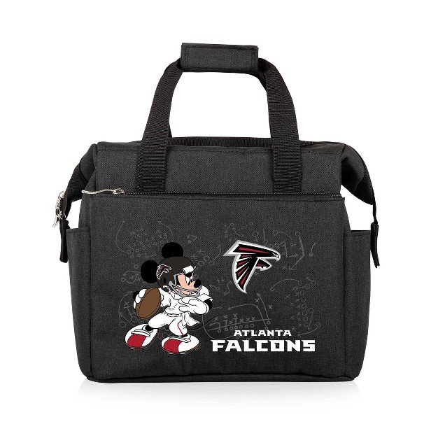 Nfl Atlanta Falcons Mickey Mouse On The Go Lunch Cooler Black