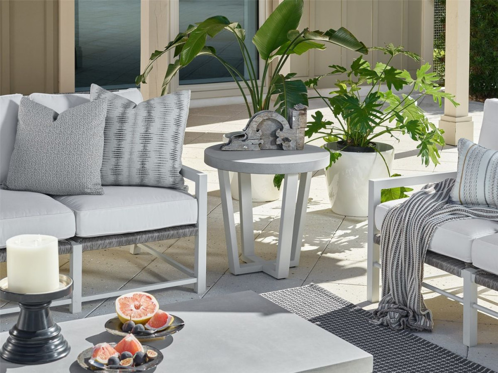 Universal Furniture Coastal Living Outdoor South Beach End Table   Beach Style   Outdoor Side Tables   by Unlimited Furniture Group  Houzz