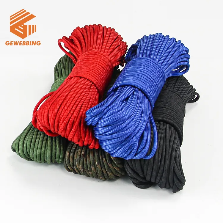 1 Roll Parachutes Cord High Quality Multifunctional Fixing Lightweight Umbrella Outdoor Camping Paratrooper Traction Rope