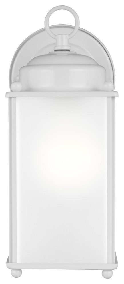 New Castle Large 1 Light Outdoor Wall Lantern   Transitional   Outdoor Wall Lights And Sconces   by Generation Lighting  Houzz