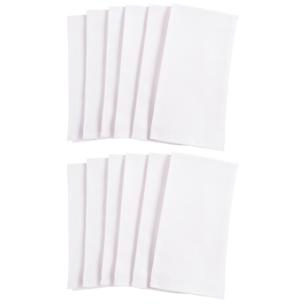 Chateau Easycare Poly Cotton Napkins  Set of 12