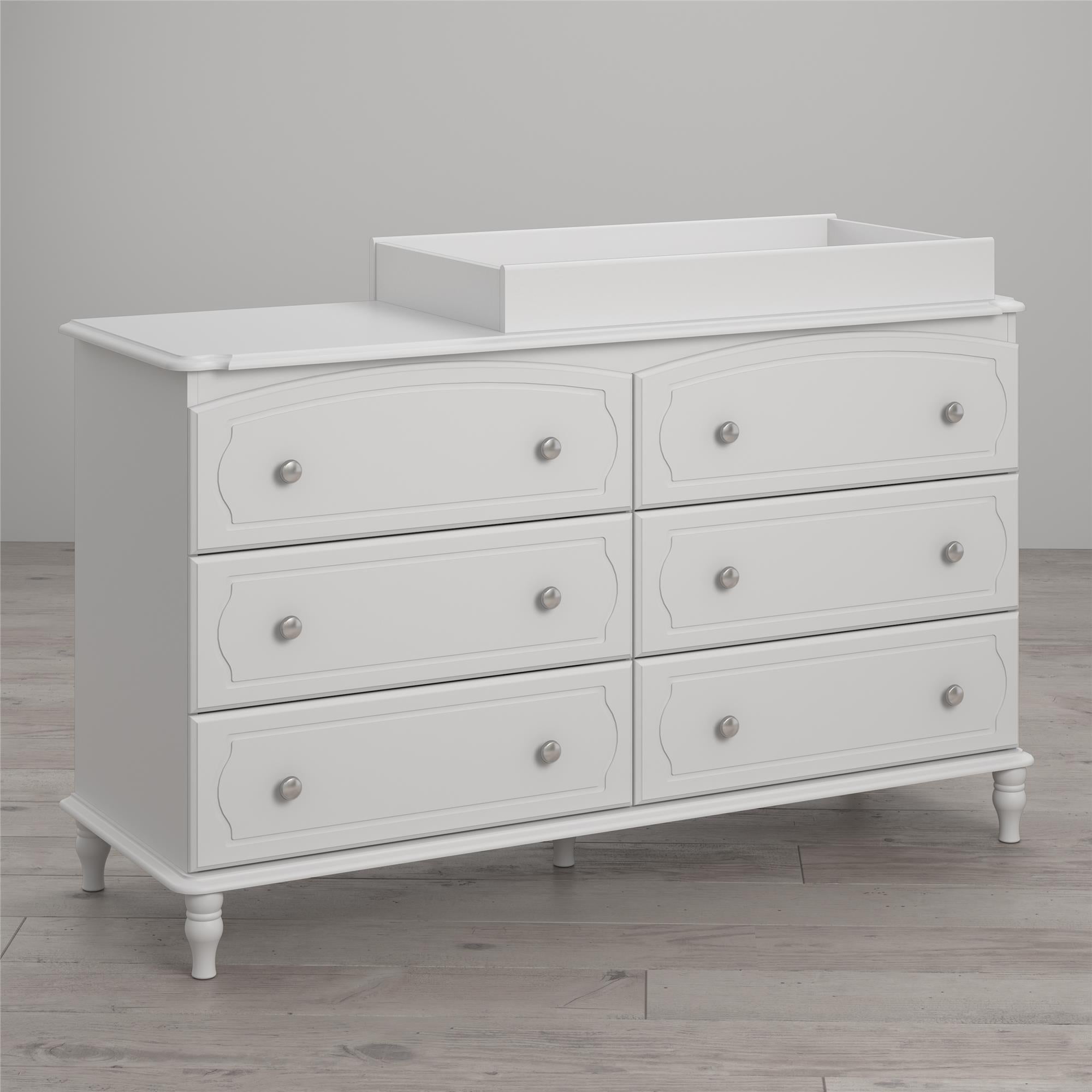 Little Seeds Rowan Valley Laren 6-Drawer Dresser, White