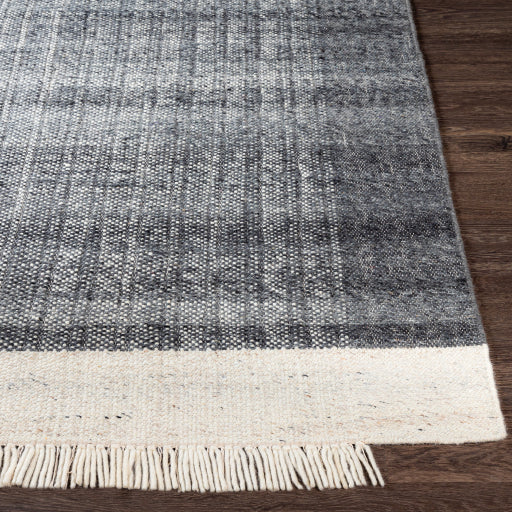 Reliance Fringe Wool Grey Rug