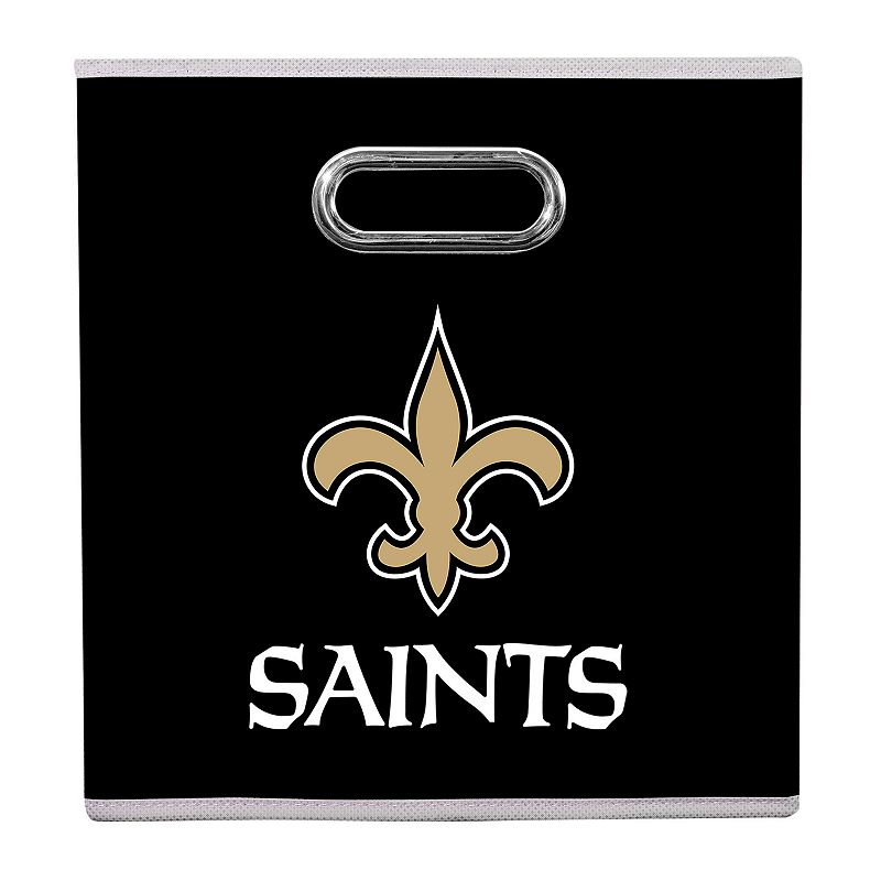 Franklin Sports New Orleans Saints Collapsible Storage Bin