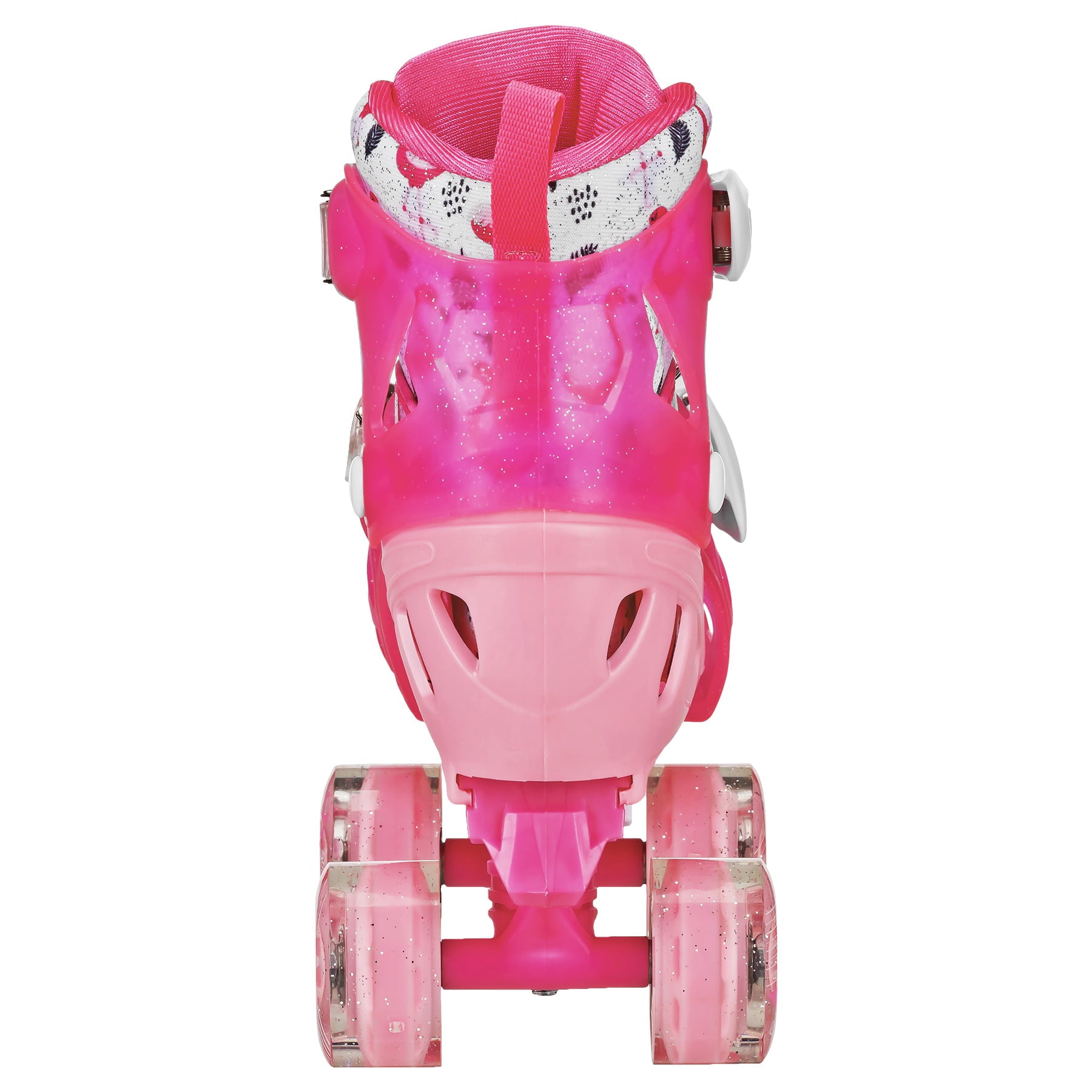 Roller Derby LTX500 Girls Adjustable Roller Skates Small (12-2) Pink Flamingo